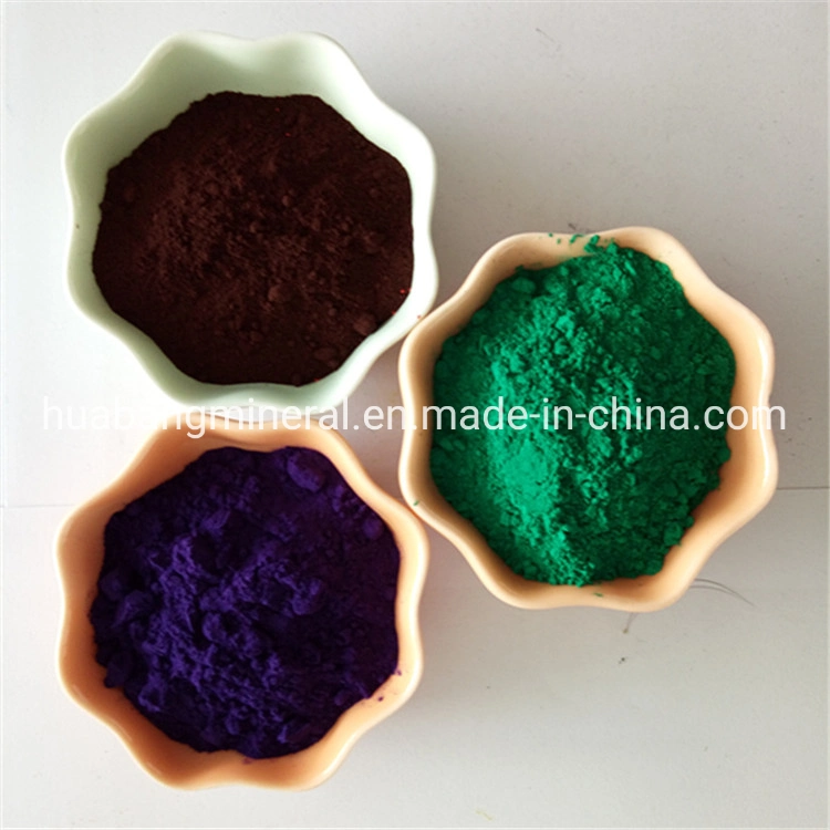 Fe2o3 Powder Inorganic Pigment Iron Oxide Red/Black/Blue/Green CAS 1332-37-2 Ferric Oxide Pigment