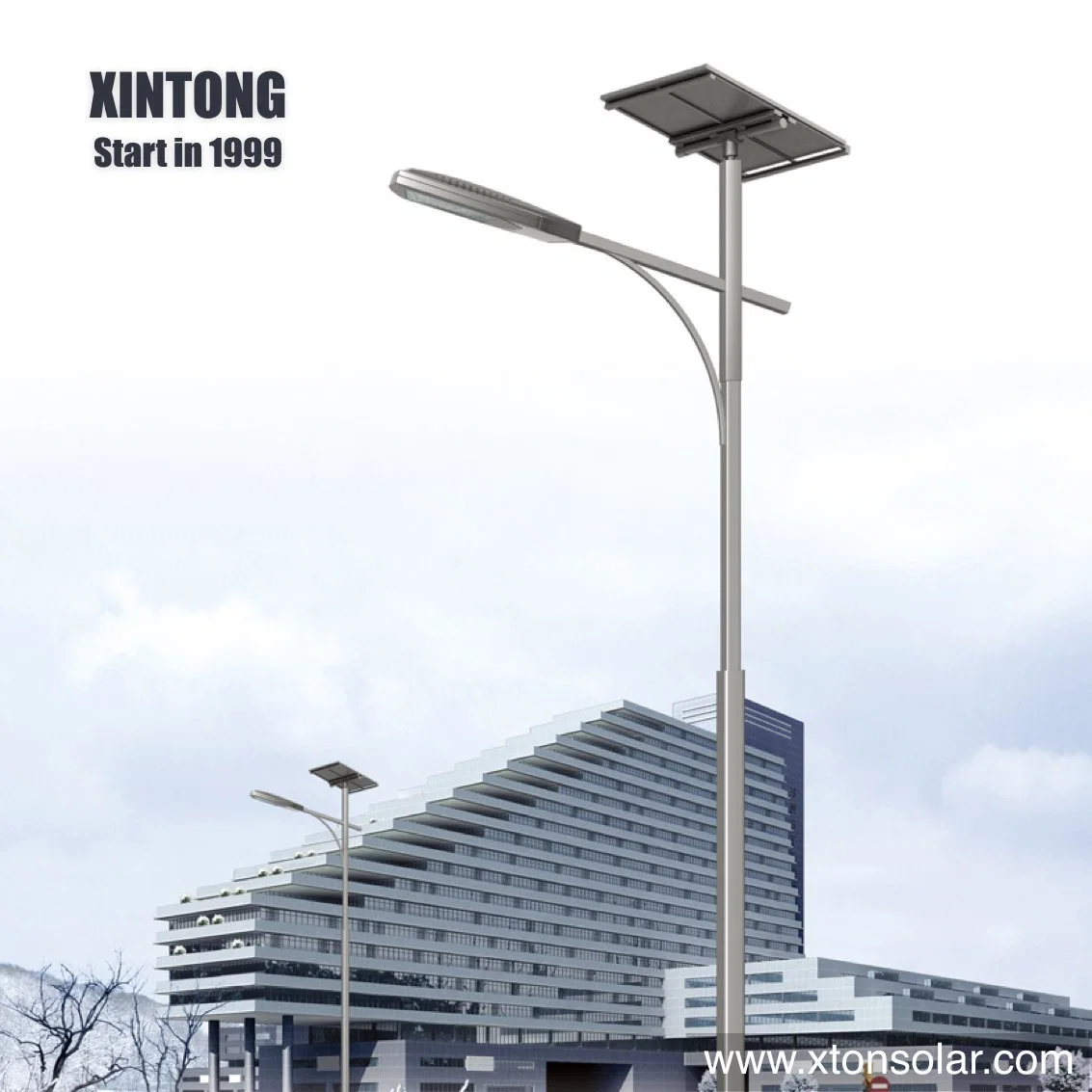 CE235B345Q Q B S235JR Gr. 65 DIP de acero galvanizado en caliente HDG Metal de alto Mástil de LED de iluminación de luz solar al aire libre de la luz de la calle con la pole 3m 5m 10m