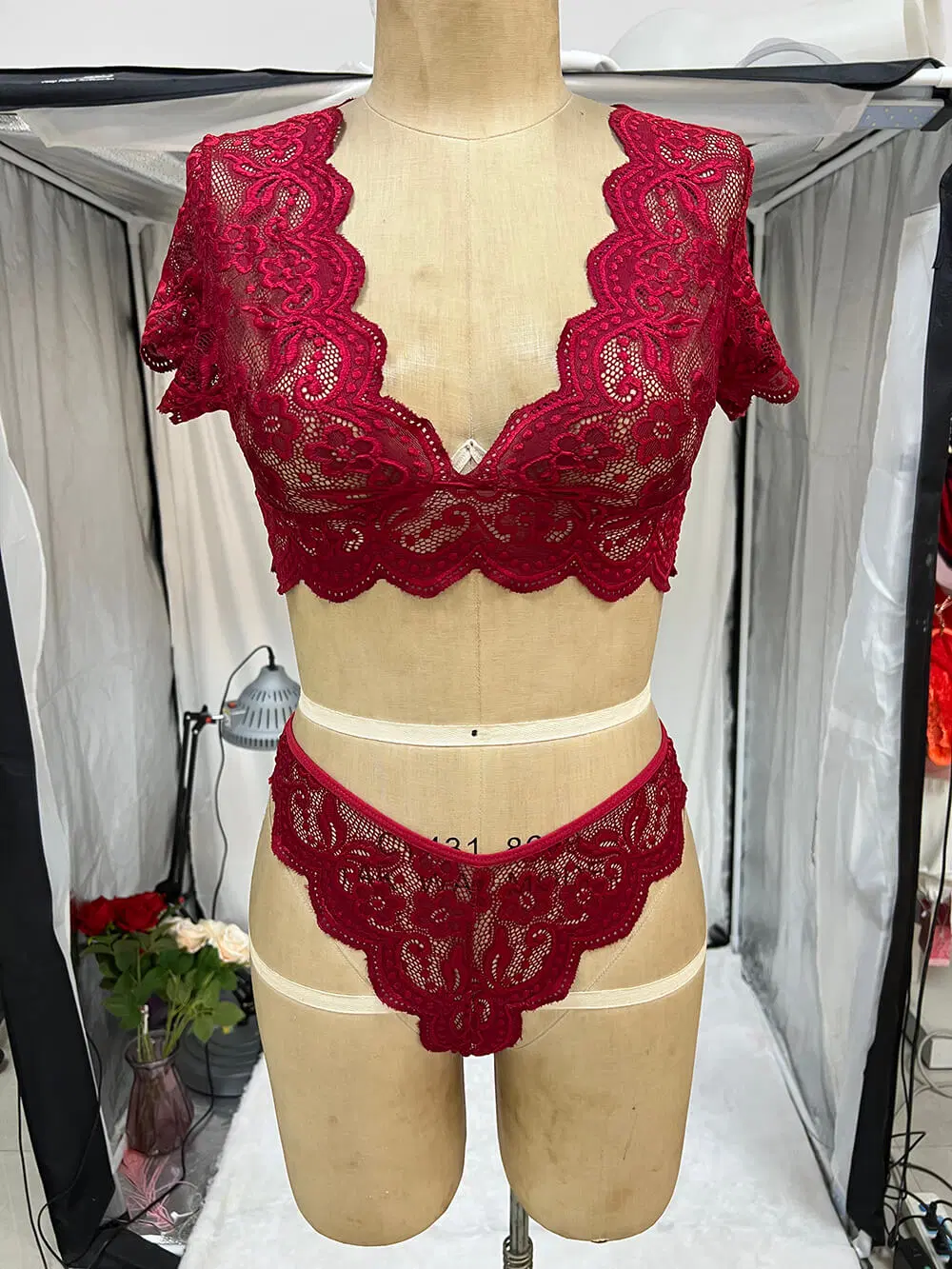 Los encajes lencería pornográfico Patchwork conjuntos exóticos Sensual ropa interior sexy Sujetador transparente