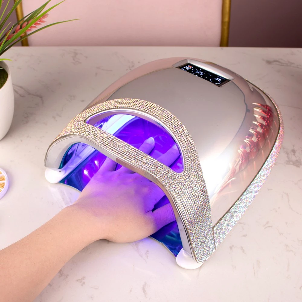 New Arrival 48W PRO Cure Wireless Dual Light Rechargeable Cordless Sun UV LED Gel Dryer Nail Lamp for Salon Manicure