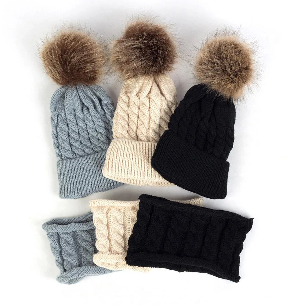 Многофункциональный ручной работы вязание зимние шапки и шарфы перчатки,