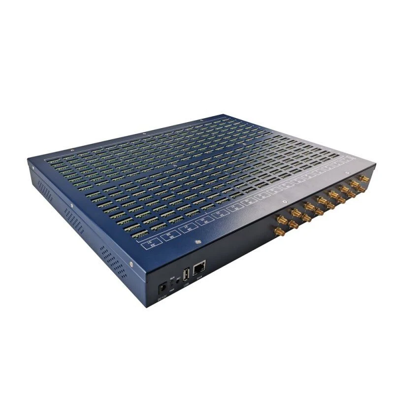 16 ports Passerelle SMS 512 SIM/4G Modem SMS Pool pour l'envoi de SMS en vrac&amp;Message vocal