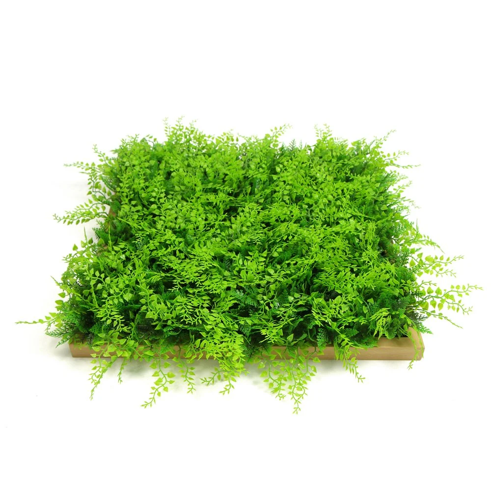 Best Quality Green Artificial Grass Fence Framed with Low Price