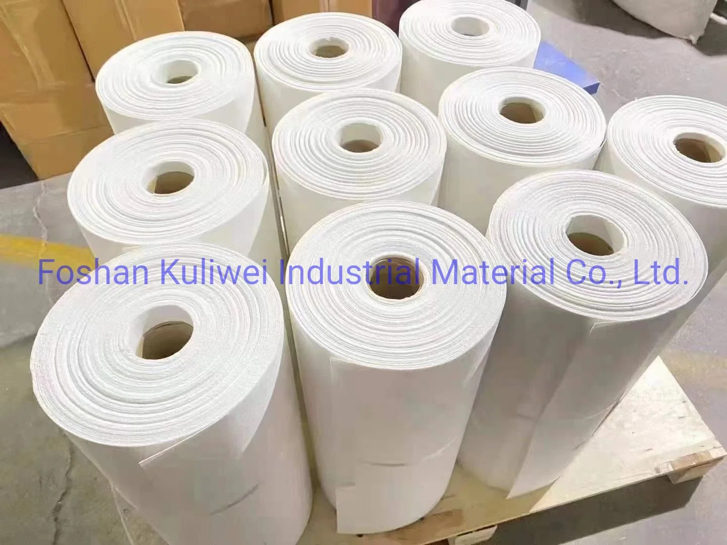 Thermal Insulation Fireproof Refractory Ceramic Fiber Blanket Fireproof Heat High Temperature Fibre Rolls Aluminum Silicate Energy-Saving Refractory Thermal