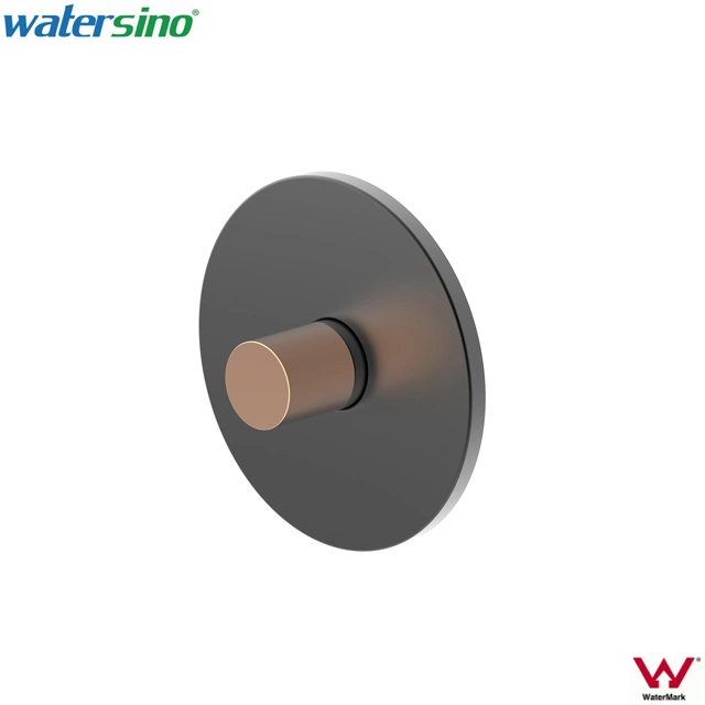 Watermark Concealed Mixer Wall Mounted Matte Black Brass Shower Mixer