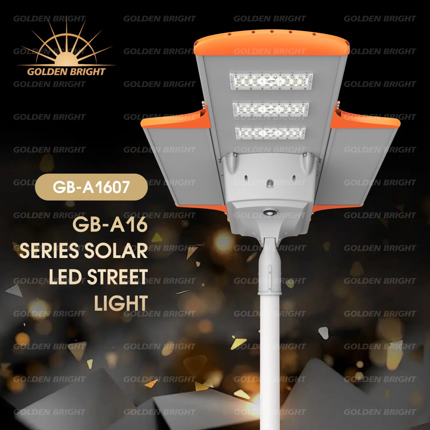 Oferta 5 años Goldenbright Energy Saving Lamp Solar Street Light LED