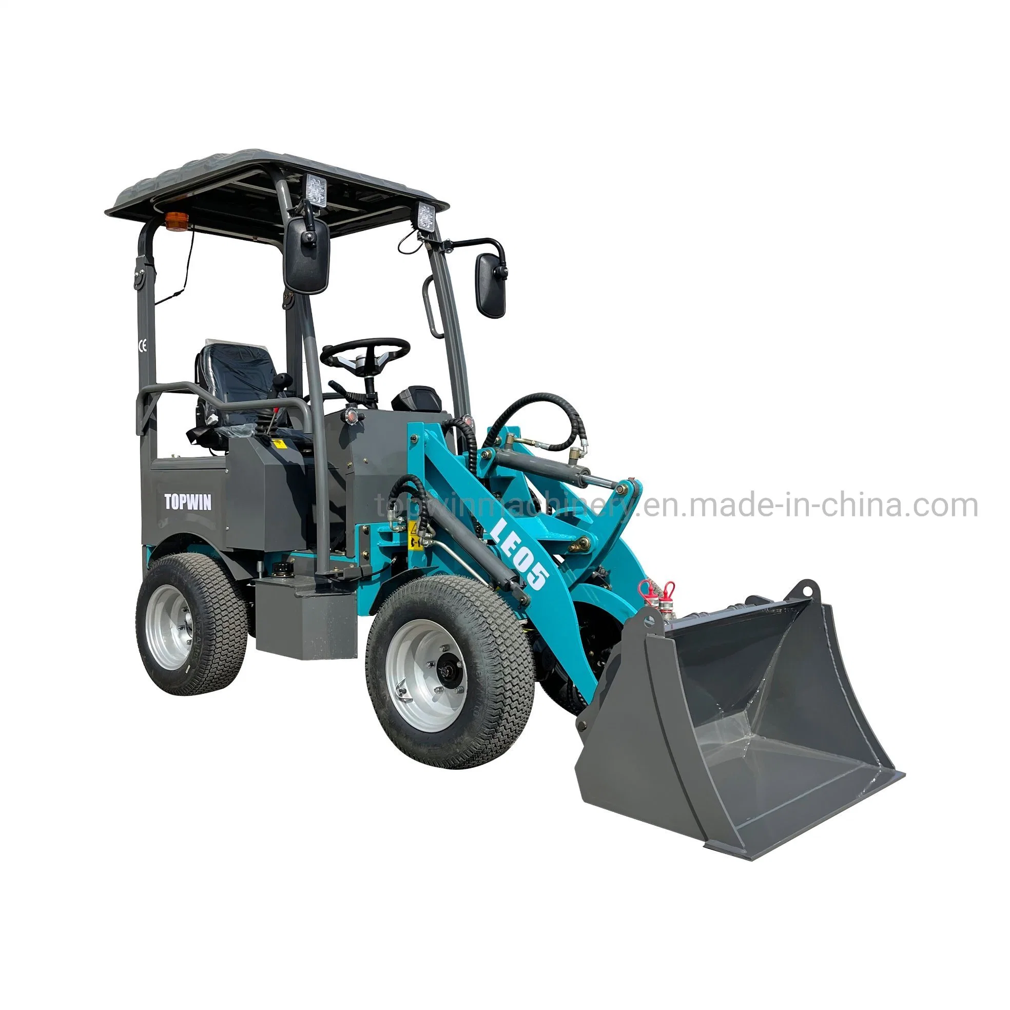 Mining Electric Wheel Loader with Pure Battery