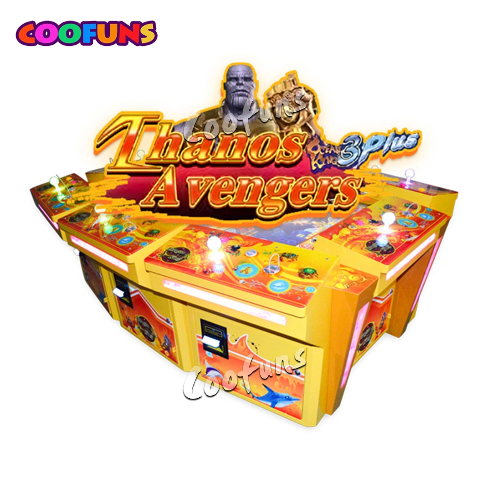 Coofuns Coin Operated Shooting Fish Game Machine Gambling Fishing Table