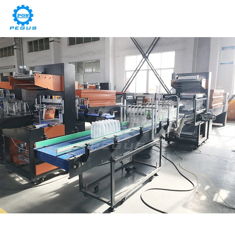 High Speed Linear Typ PE Film Shrink Wrapping Maschine automatisch Flasche Verpackungsmaschine Dosen Verpackungsmaschine