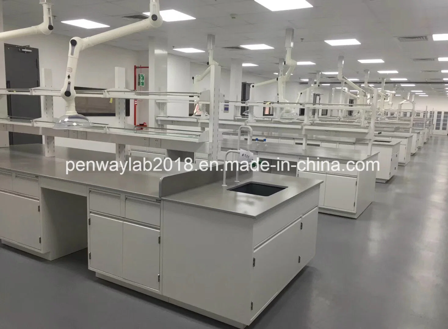 Phenolic, Epoxy Ceramic Top - Pharmazeutische, Chemie, Wissenschaft, University Lab Table Lab Bench Lab Furniture