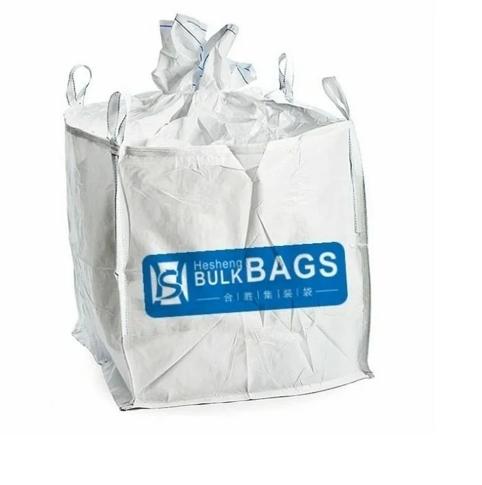 Hesheng PP Woven 1 Ton Bulk Bags for Soda Ash Dense