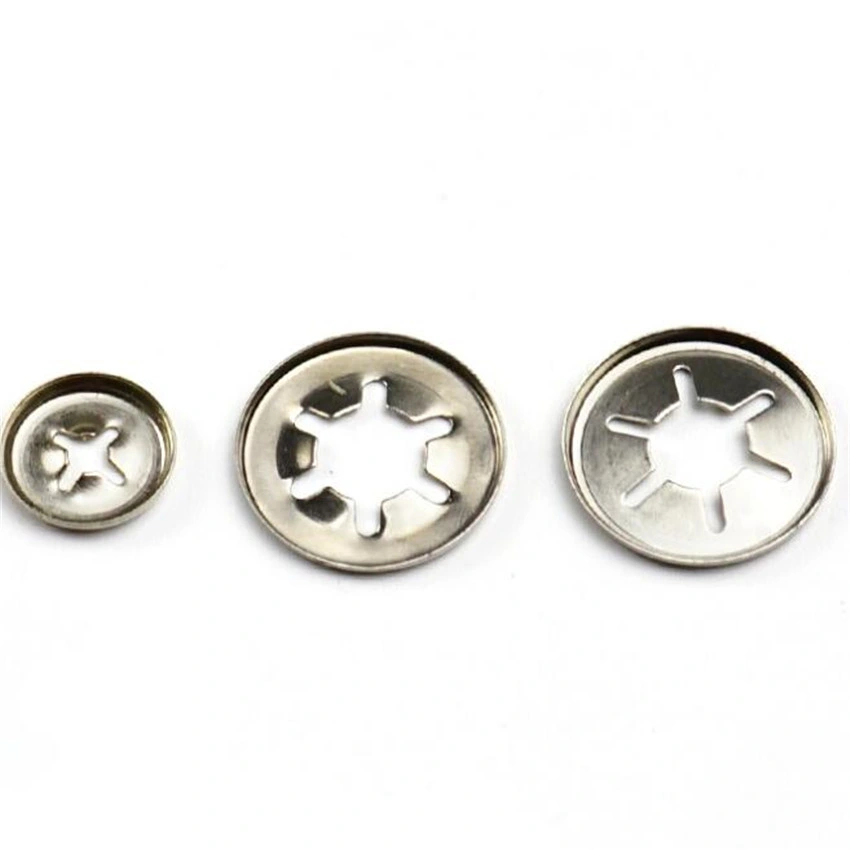 Custom Stainless Steel Spring Star Lock Washer