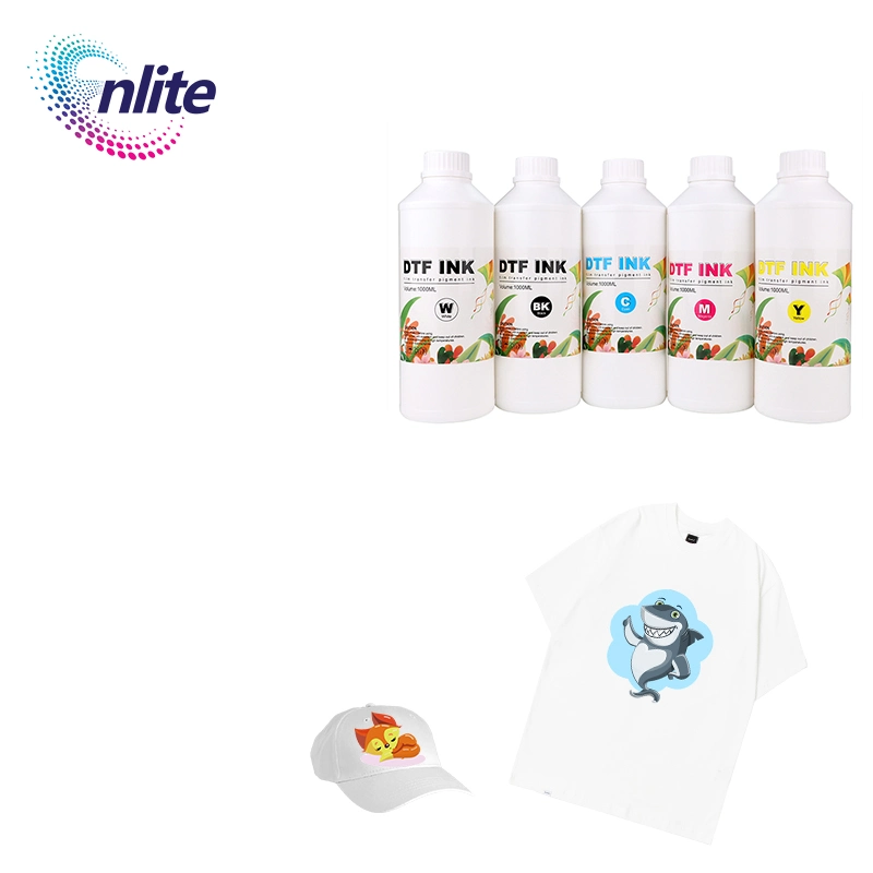 Color Dtf Textile Welry Ink Digital Printing Environment Friendly Water Based Ink for Screen Printin