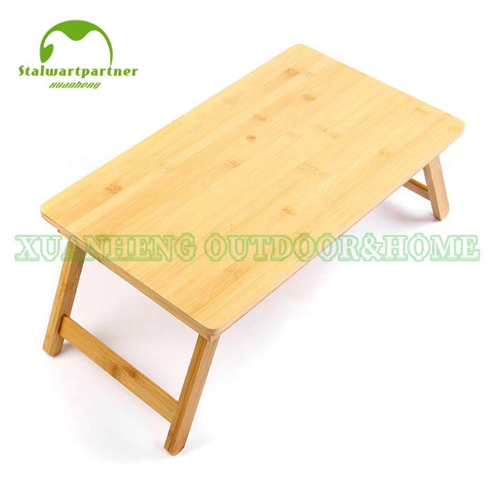 Naturally Bamboo Folding Bed Serving Tray with Legs