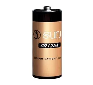 3V Cr123A Lithium Battery Cell 1600mAh Cr123 Cr17335 Cr17345 16340 Limno2 Dry Primary Battery for Camera