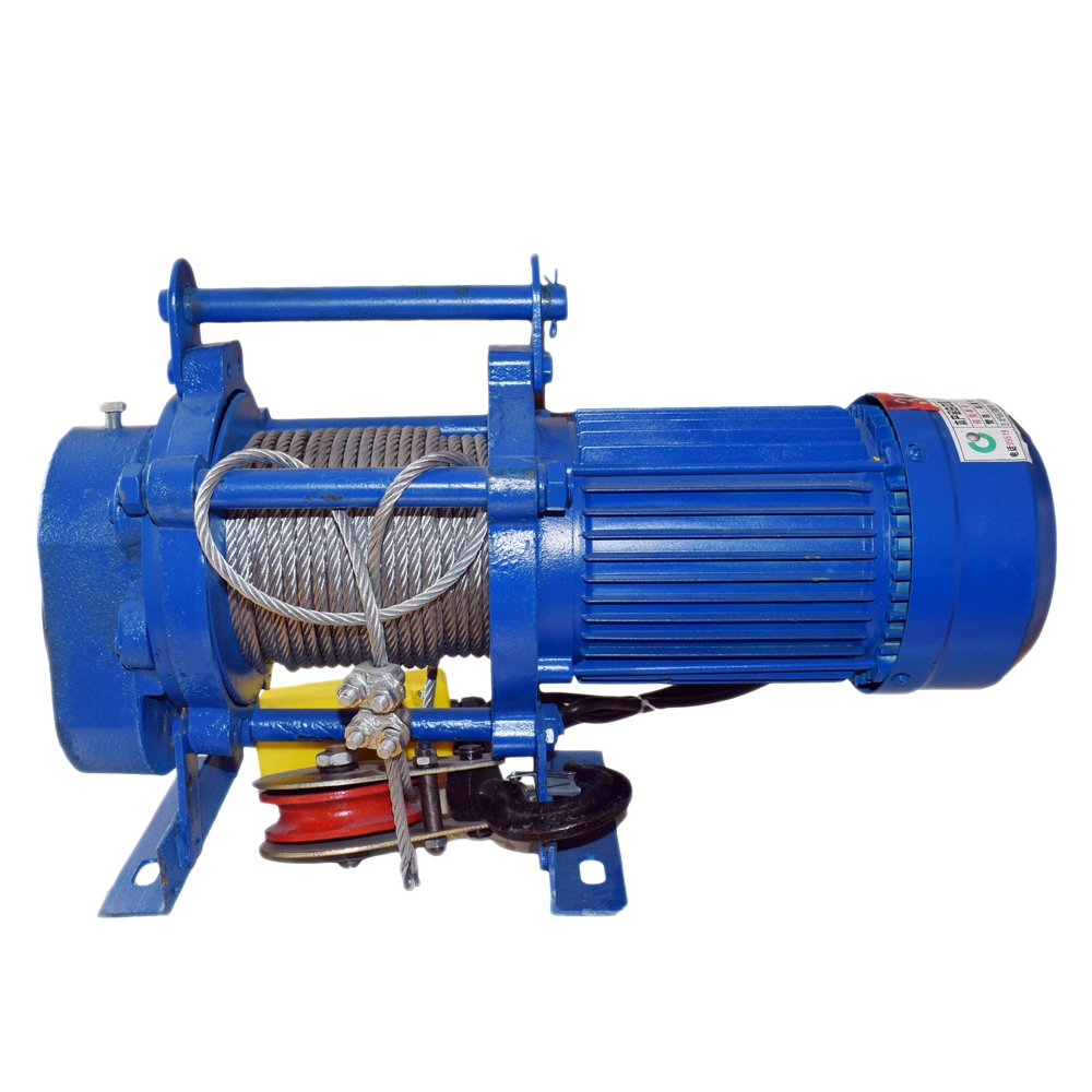 Mounted Kcd Type Electric Winch with Capacity 500/1000kg