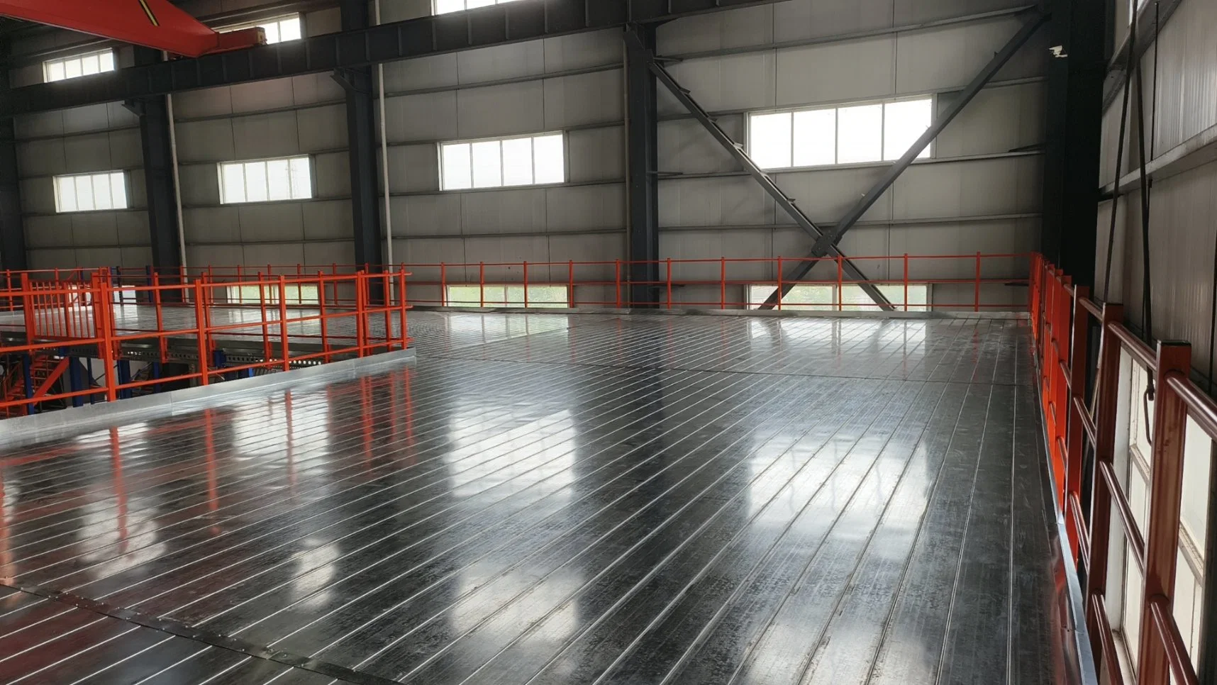 Heavy Duty Warehouse Storage Steel Flush Mezzanine Floor with High quality/High cost performance  in China