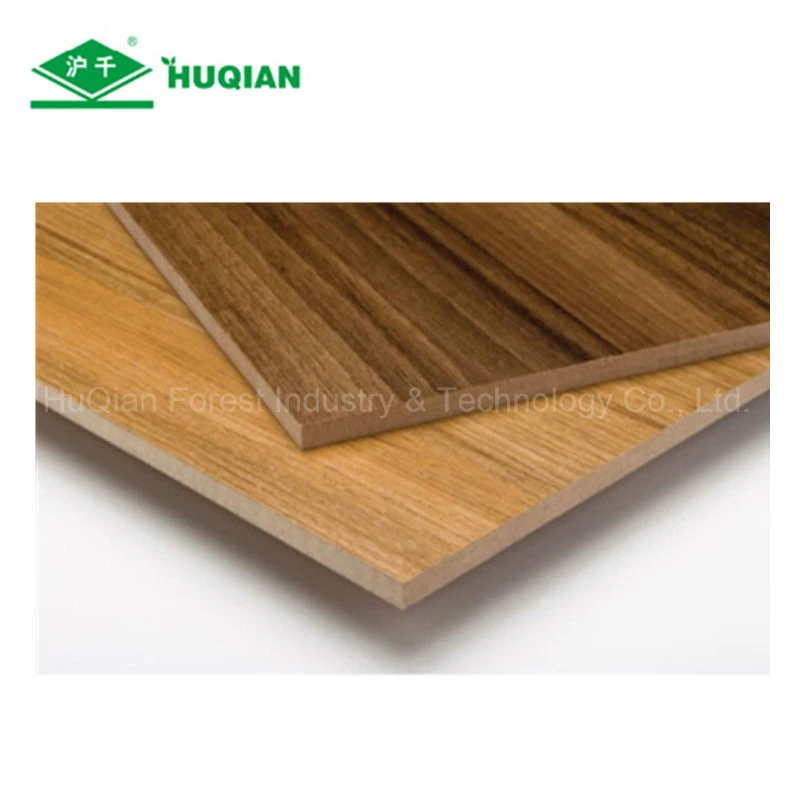 Furniture Grade Melamine Laminated HDF Board Fiberboard