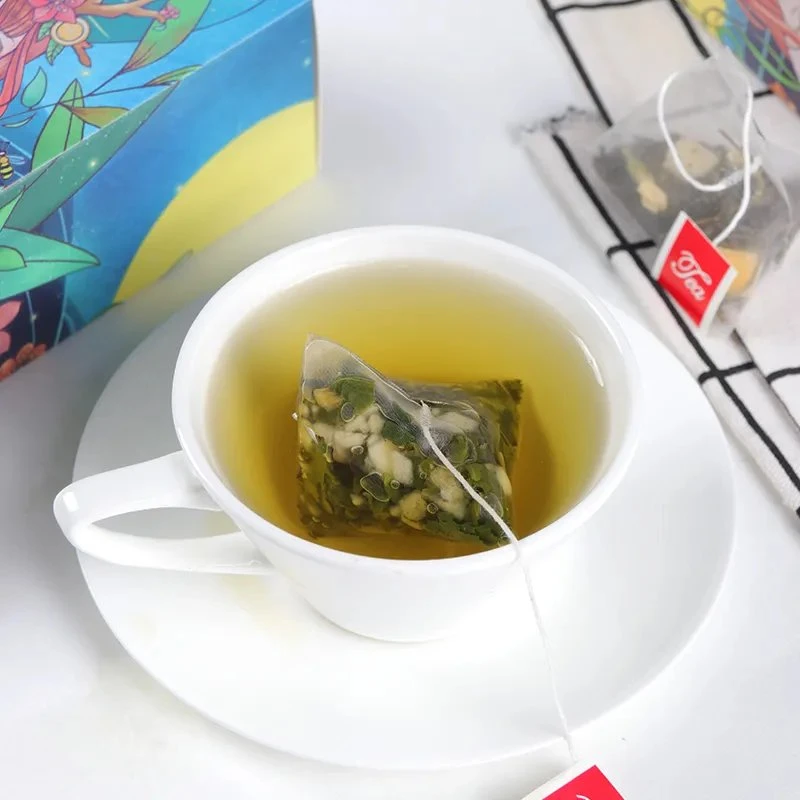 Organic Green Tea Bag Osmanthus Oolong Milk Tea Triangle Tea Bag Wholesale/Supplier