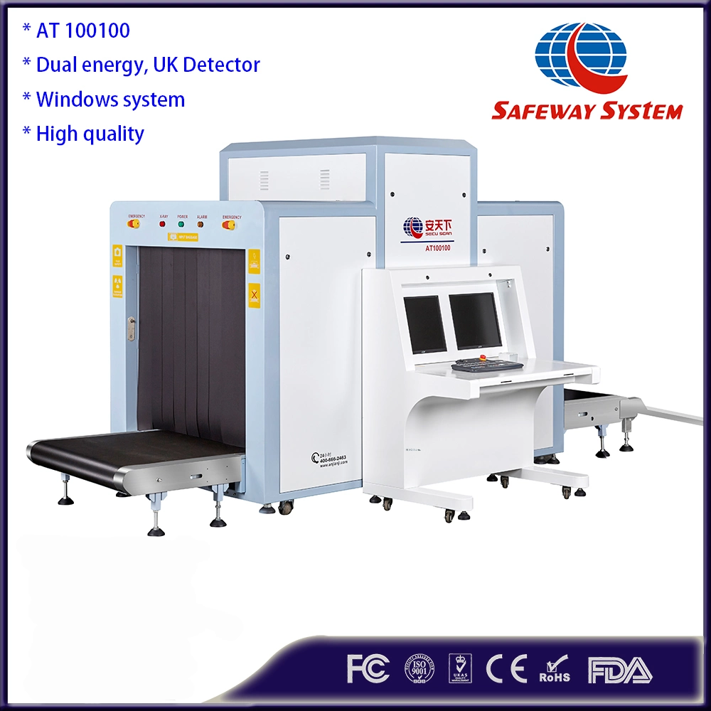 جهاز فحص الأمان بحجم كبير Th100100 X-ray لفحص وفحص حمولة المطار باستخدام FDA وISO وCE