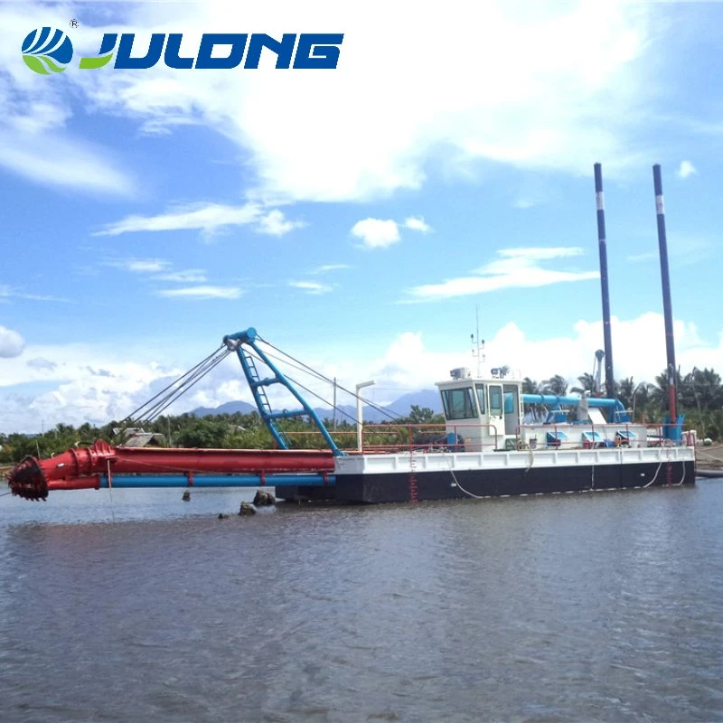 Puerto eléctrico Construcción Mud Pump Cutter succión Dredger de arena sumergible Máquina de dragado