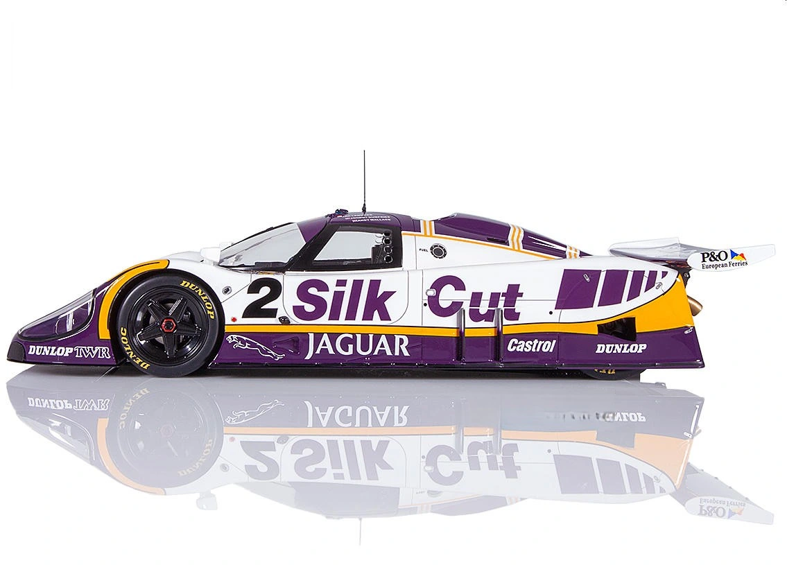 جاكوار XJR-9 LM Twr Silk Cut الفائز Le Mans 1988 نموذج المقياس