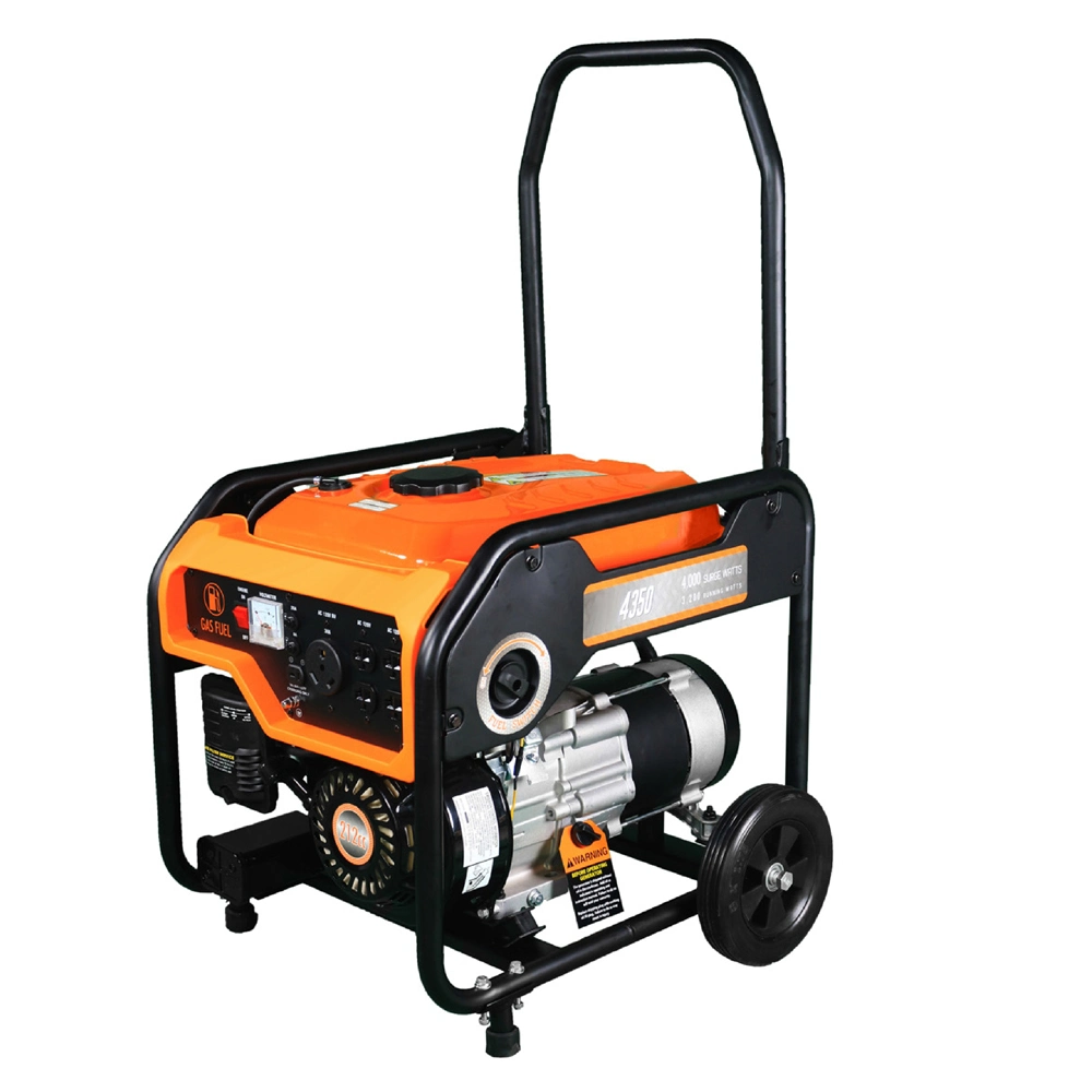 3000W de type ouvert seule phase de l'Essence Essence GPL portable générateurs de carburant double avec 170f 7hp moteur