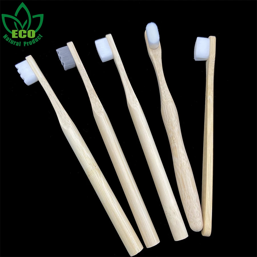 Soft Hair Eco Friendly Toothbrush Portable Travel Tooth Brush Soft Fiber Nano Toothbrush Oral Hygiene Care