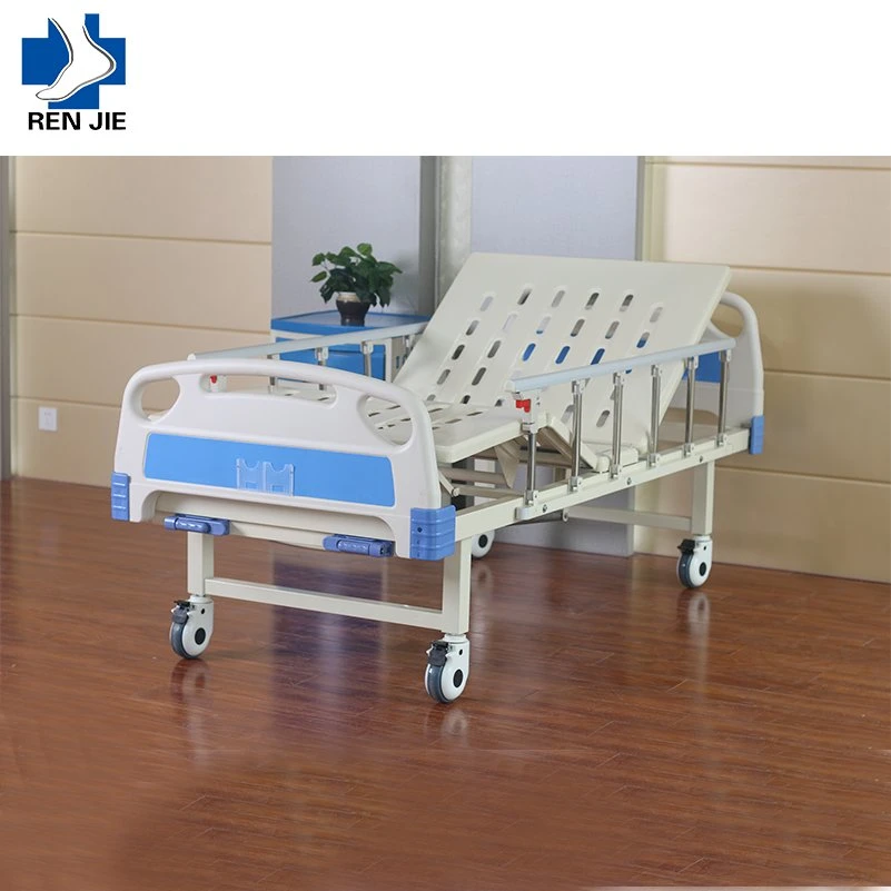 Hospital Folding Furniture Price Single Function Adjustable Medical Manual Hospital Bed