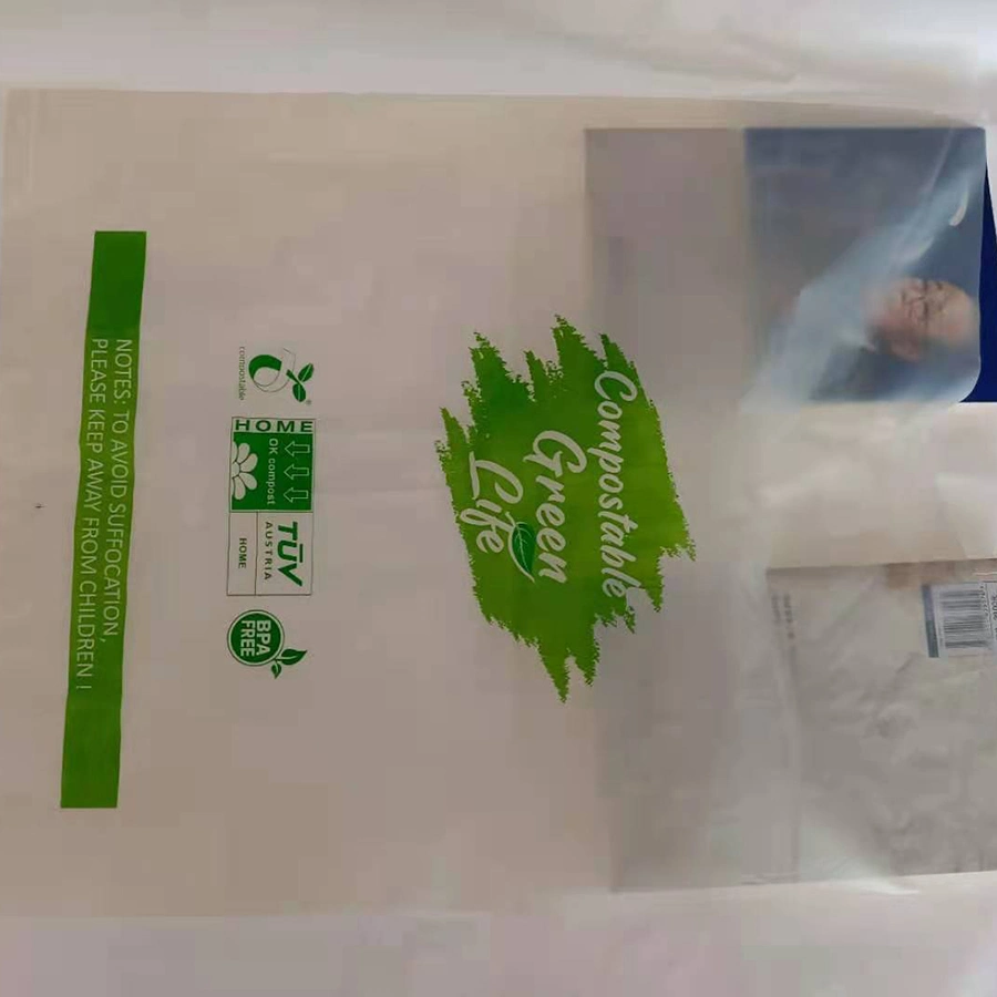 Wholesale/Supplier Recycled Plastic Products - Biodegradable Compostable PLA Packaging Bags, Gift Bags, Go Green Bags