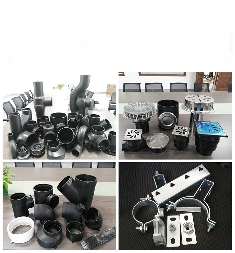 ISO Standard HDPE Siphon Type House Floor Drain Accessories