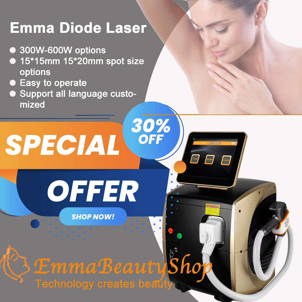 Tragbare 808nm 755nm 1064nm Diode Laser Haarentfernung Beauty-Ausrüstung