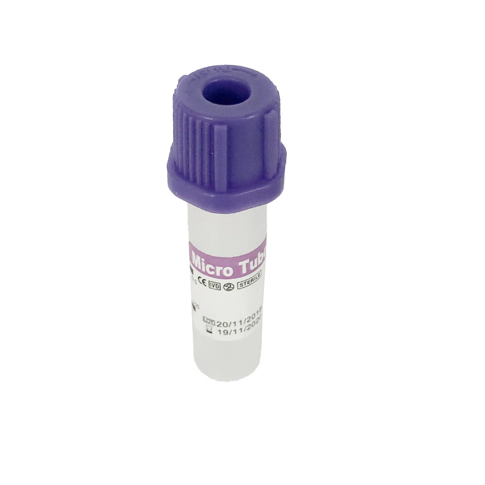 La pediatría de 0,5 ml de recogida de sangre del tubo de Micro Tubo con EDTA gel activador del coágulo Clotactivator