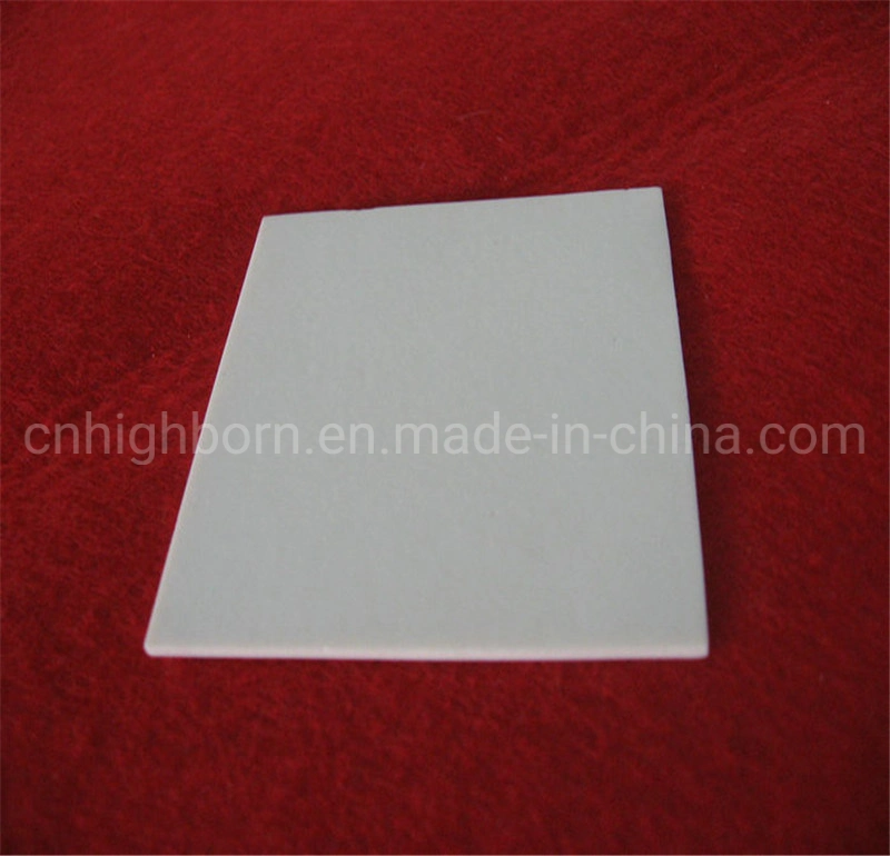 China Factory Industrial Sintered Polishing 99 Alumina Ceramic Insulating Plate Durable Tiles Used for Furnace