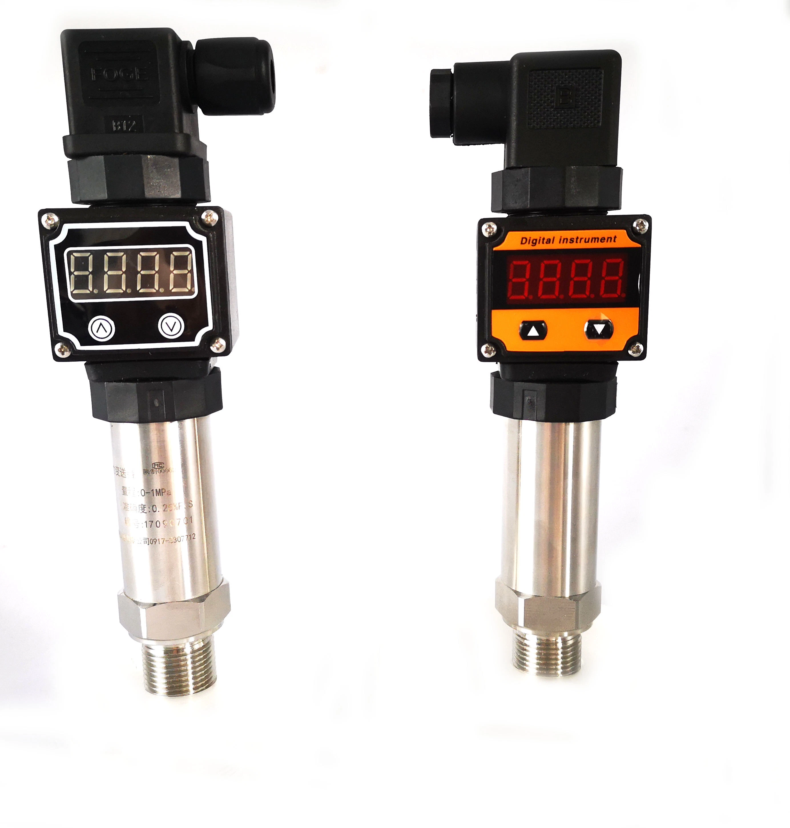 4-20mA 0-10V Output Analog Pressure Transmitter RS485 for Water Gas Oil Fuel Tank Measurement