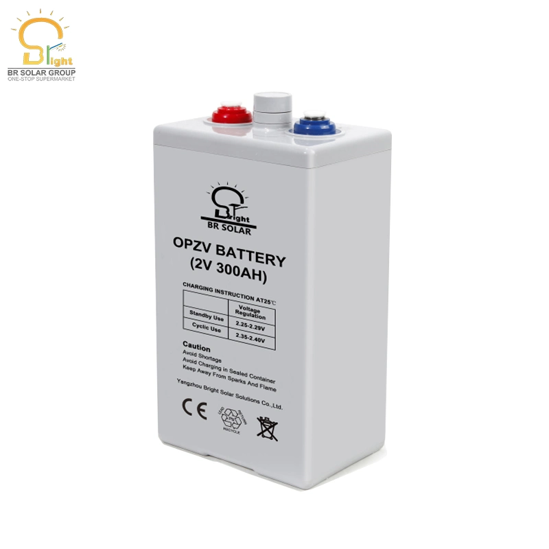 CE&En, RoHS, ISO9001 Br Solar; as Solar Pure Gelled Opzv Battery