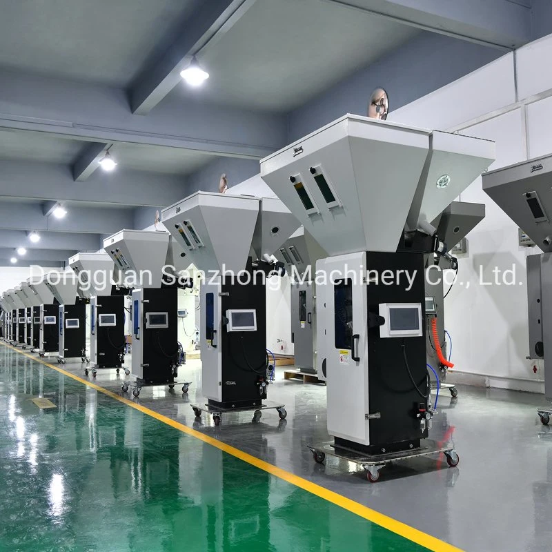 Photoectric Eye Plastic Auto Loader for Powder, Plastic Pellet Vacuum Hopper Loader Automatic Feeder Muti Station Hopper Loader