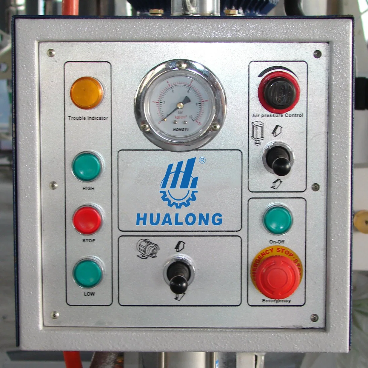 Hualong Machinery Top Quality Automatic Lifting Stone Outer Curves Grinding Machine Made in China