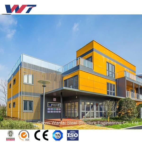 Container Building Metal Construction, Modular Warehouse Office Container House Steel Cowshed Farm House