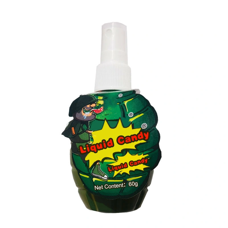 New Pattern Grenade Spray Mouth Spray Candy Spray Drink Grenade Toy Nozzle Candy Creative Liquid Candy