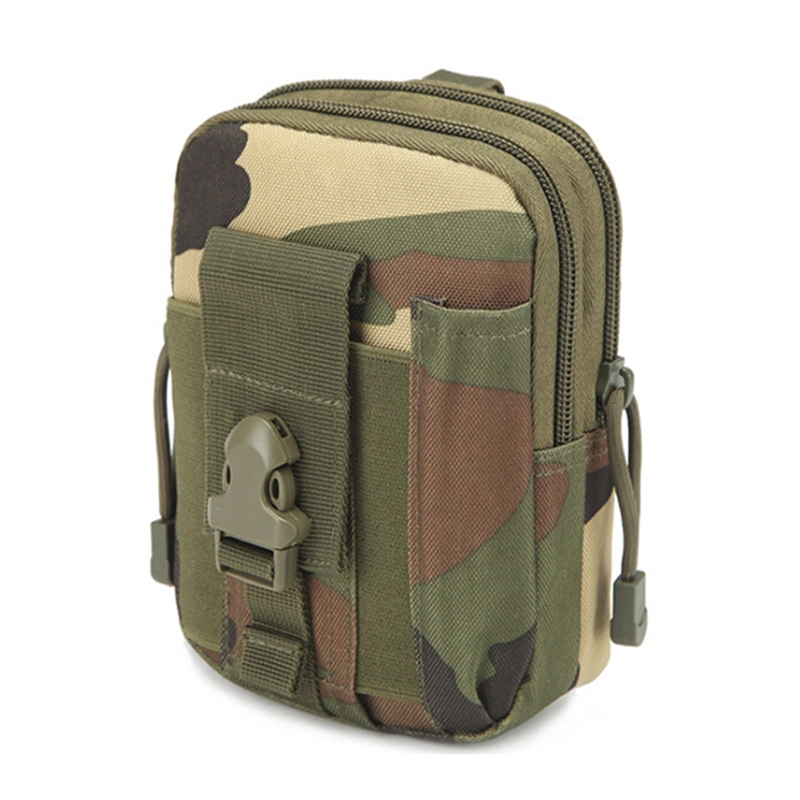 Outdoor Small Molle Military-Style Bag Camouflage Hiking Tactical Waist Pouch