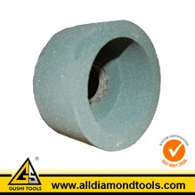 High Wear Resistant 100~1100mm 24-320# Cup-Shaped Green Silicon Carbide Grinding Stone