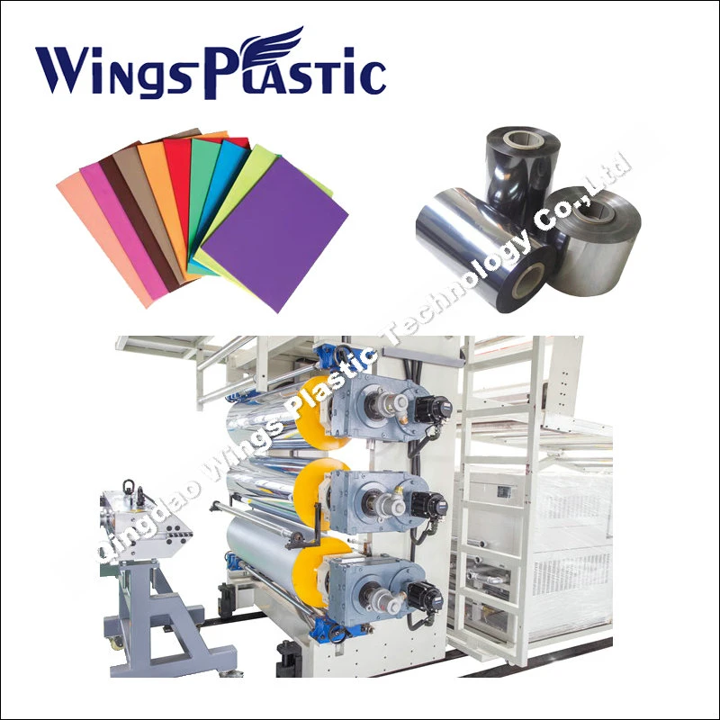 Plastic Sheet Extruder PVC Sheet/Plate/Board Extrusion Line