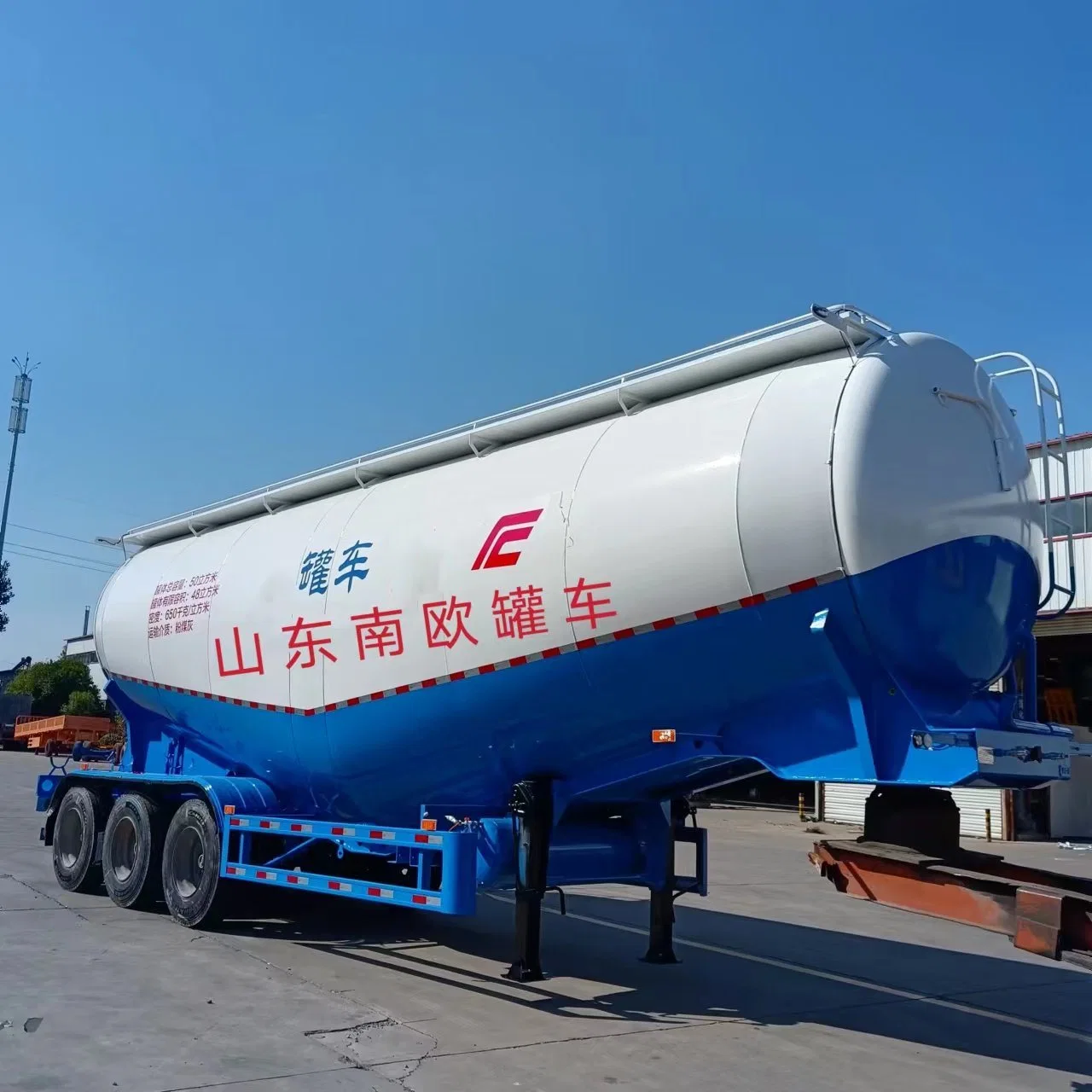 ASME 40m3 42m3 45m3 50m5 LPG Pressure Tank Truck Trailer