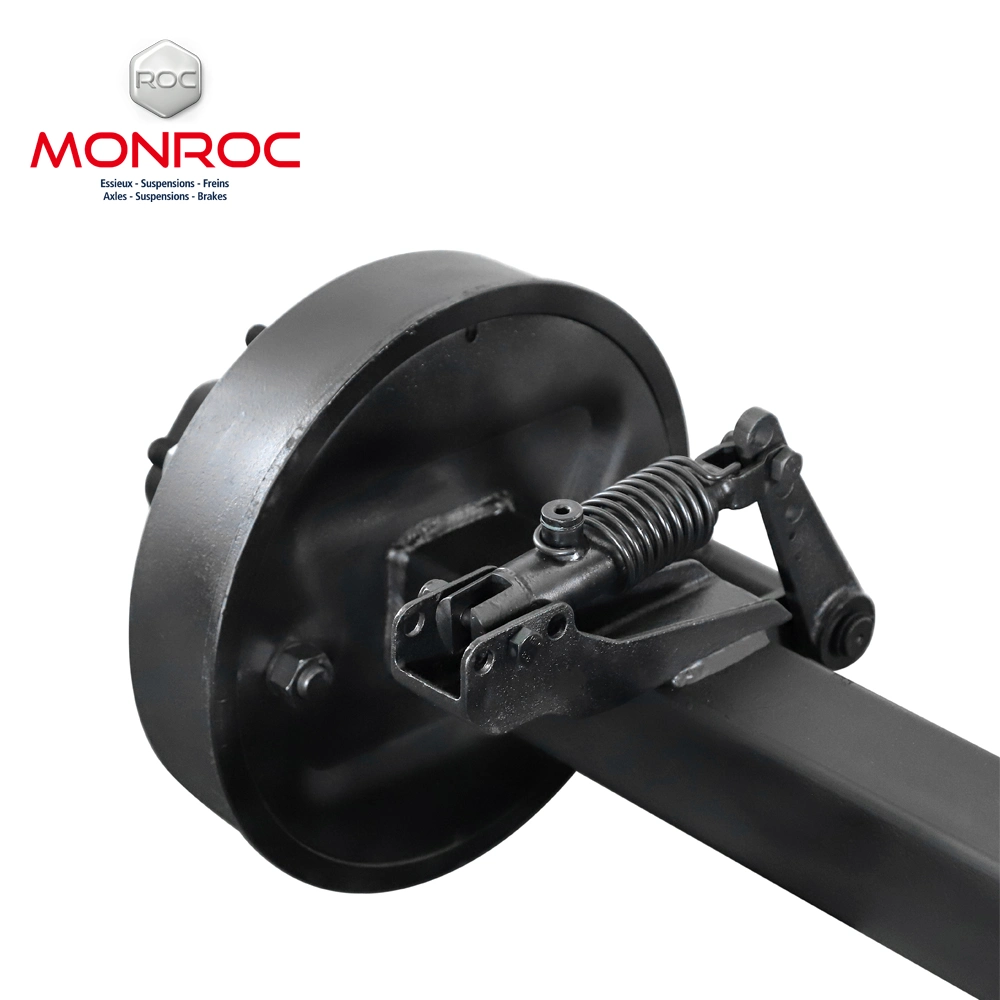 Monroc Roc rotor de disco de cubo de freno mecánico de 10" para remolque de barco Eje de mangueta de cubo de remolque de jaula