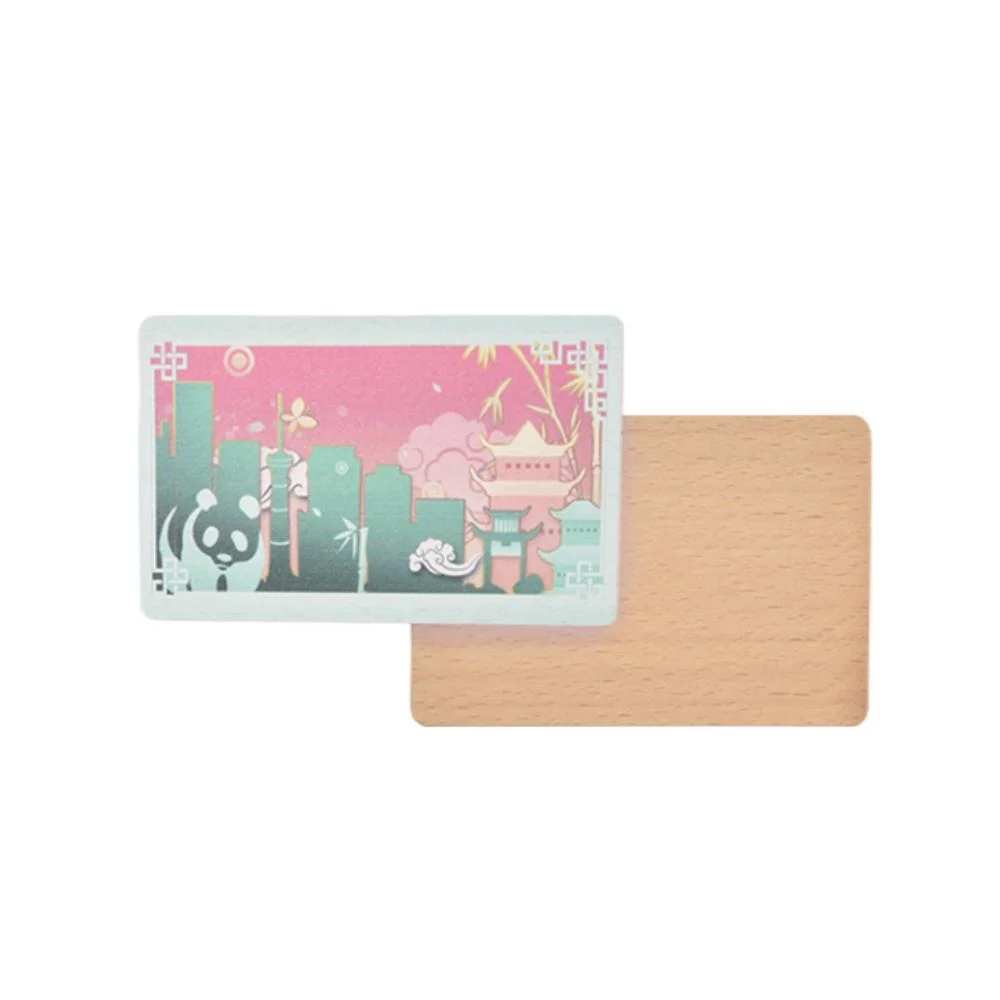 Cheap Personalized Craft RFID Wooden Card NFC Bamboo Wood Card