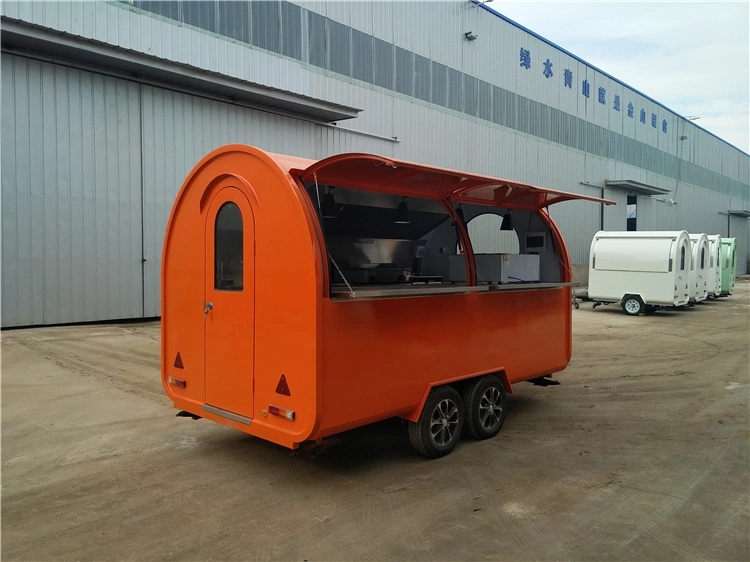 Haute qualité/performance à coût élevé Cuisine Mobile Churros panier alimentaire de café