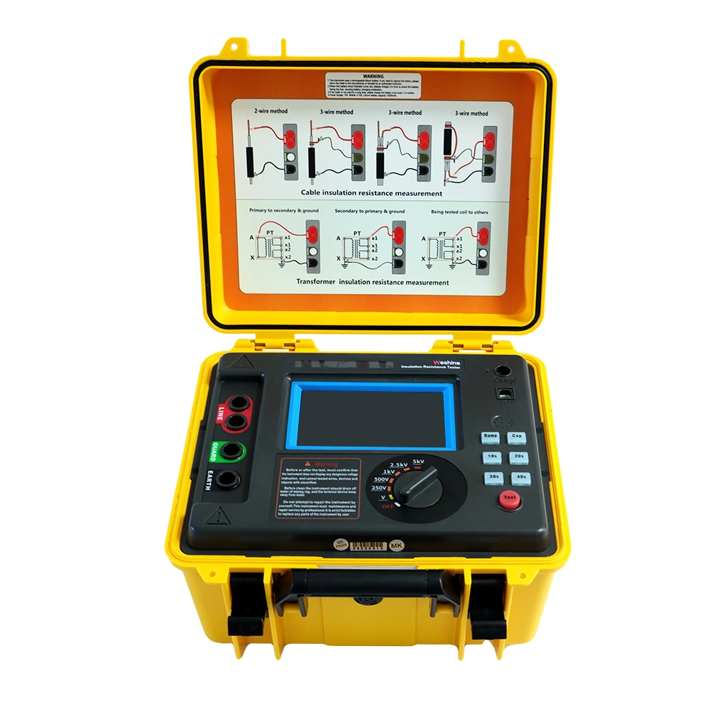 Alta tasa de recompra Precio de fábrica Digital 5kV 10kV 15kV 20kV MegOhmMeter Comprobador de resistencia de aislamiento Megohmeter de alta tensión