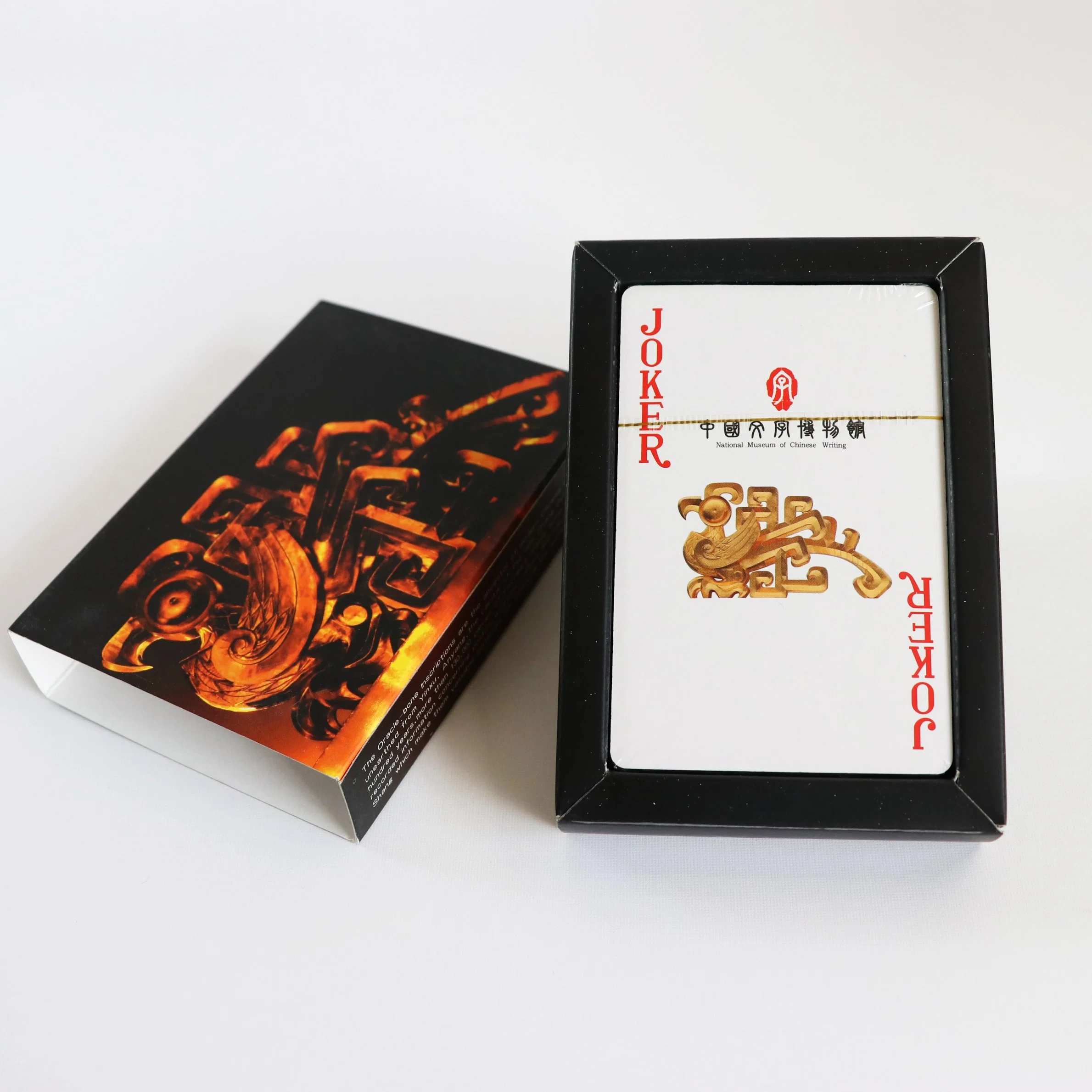 Custom Logo Drawer Gift Box with Playing Cards