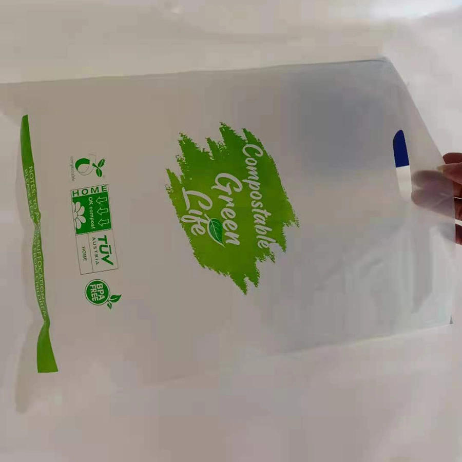 Wholesale/Supplier Recycled Plastic Products - Biodegradable Compostable PLA Packaging Bags, Gift Bags, Go Green Bags